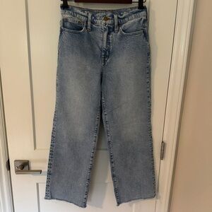 J. Crew Slim Wide Leg Jeans